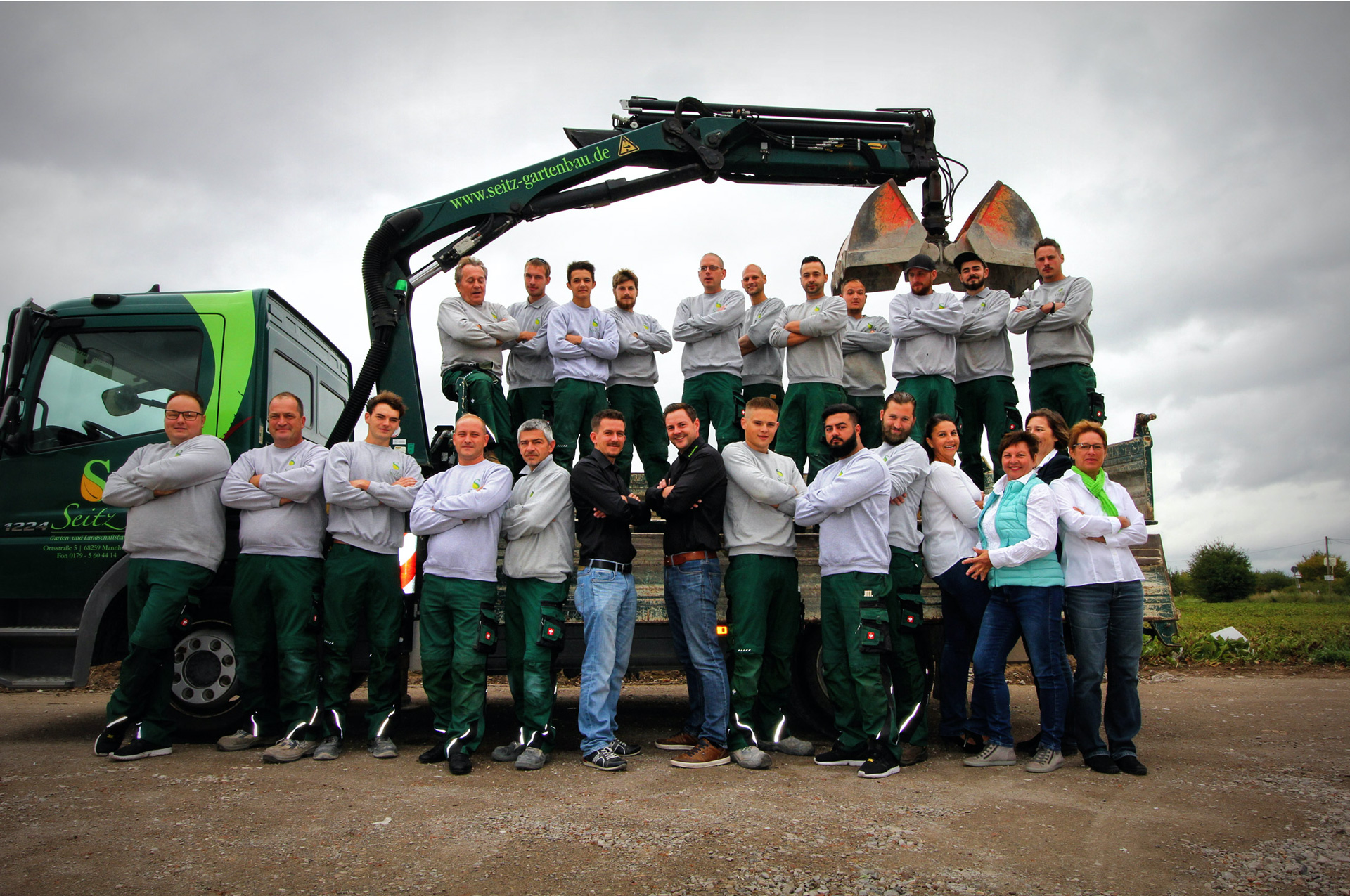 Das komplette Team