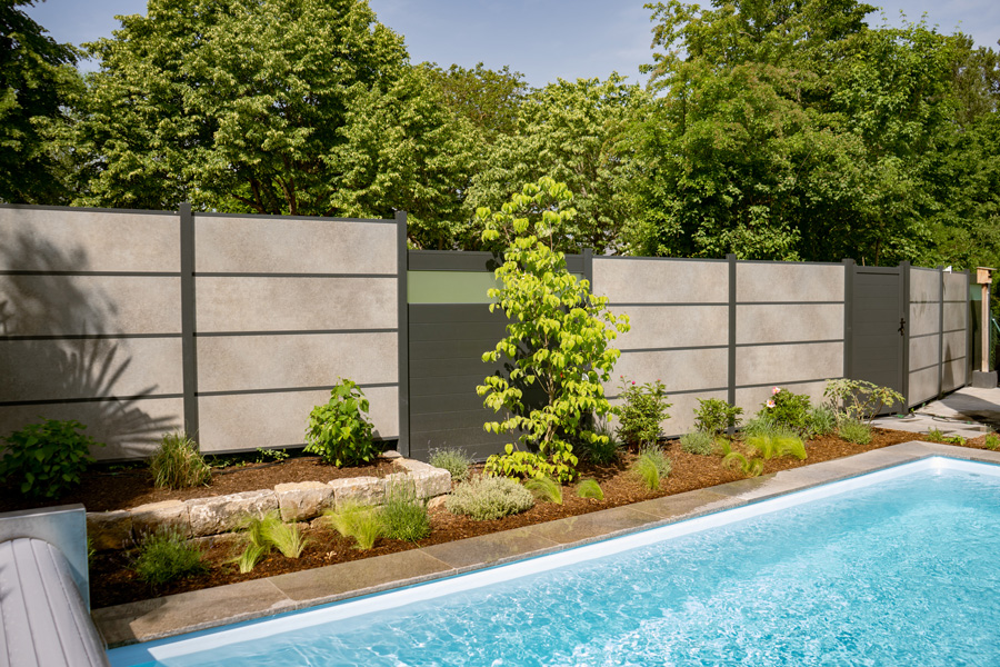 Seitz Garten- und Landschaftsbau - Sichtschutz aus WPC Material